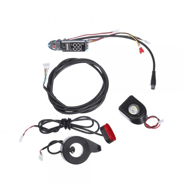 5PCS Accessories Include Meter/Accelerator/Communication line/Headlight/Taillight For DC 36V 350W Motor Controller For E-bike