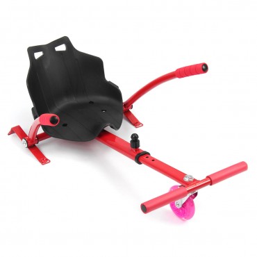 Adjustable Kart Seat Holder Stand For 6.5inch 8inch 10inch Go-Kart Balance Scooter Red