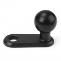 Black Mounts 2.25inch x 0.87inch Motorcycle Base With 11mm Hole and 1inch Ball