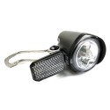 E-Bike Front LED Headlight 6V-60V 12V 24V 36V 48V Bicycle Light with SM Connector