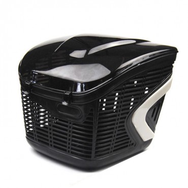 Electric Bicycle Scooter Front Storage Baskets Thicken Durable Anti-aging ABS Plastic