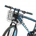 Foldable Metal Wire Basket Front Bag Rear Hanging Basket For Mountain Bike Electric Folding Bicycle Scooter