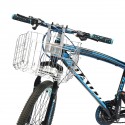 Foldable Metal Wire Basket Front Bag Rear Hanging Basket For Mountain Bike Electric Folding Bicycle Scooter