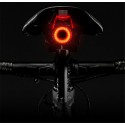 Q5 Smart Auto Brake Sensing Bike Rear Light IPx6 Waterproof LED Bicycle Light USB Charging Taillight Bike Accessories