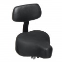 Scooter Seat Cushion Comfort Gel Rear Tricycle Electric Vehicle Bike Saddle w/ Back Rest Support