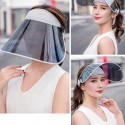 Sun Visor Women Hat Outdoor Sports Sun Protection Electric Scooter Riding Beach Visor Cap