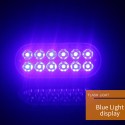 12LED Amber Car Emergency Flashing Light vehicle Strobe Flash Warning Lamp 6500K 12/24V 36W 18 Kind Flashing Model