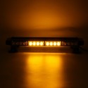 12V 20inch 38LED Car Roof Double Side Emergency Strobe Flash Light Lamp Bar Amber For Car Truck Boat