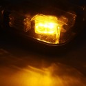 12V-24V 30 LED Mini Amber Flashing Emergency Light Bar Strobe Rotating Beacon Warning Lamp