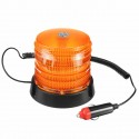 16 SMD LED 12V-24V Magnetic Flashing Beacon Strobe Recovery Warning Light Amber