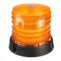 16 SMD LED 12V-24V Magnetic Flashing Beacon Strobe Recovery Warning Light Amber