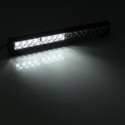 18Inch 16LED Emergency Traffic Advisor Flash Strobe Light Bar Warning Lamp White+Amber Color with Switch