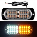 20LEDS Led Warning Light Emergency Hazard Warning Strobe Light Amber Surface Mount for Car Truck