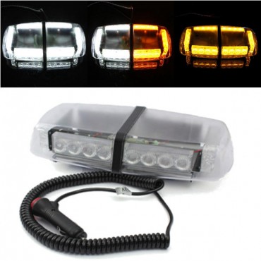 24LED Car Emergency Warning Strobe Light Lamp Magnetic Base 12V