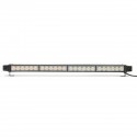 26Inch 162W LED Emergency Warning Lights Bar Double Side Flash Strobe Lamps 12V Yellow+White