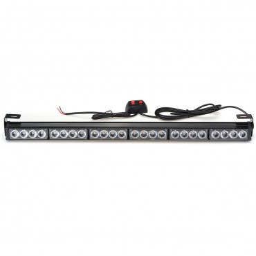 27 Inch 24 LED Multi-colors Emergency Warning Light Bar Traffic Flashing Strobe Lamp