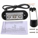 3 LED Flashing Strobe Recovery Beacon Lights Breakdown Lamp Trunk Lorries Amber