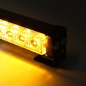 31inch 28 LED Car Flashing Warning Light Bar Traffic Flash Strobe Lamp DC12V Amber & White