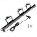 35inch 32 LED Car Truck Emergency Warning Flash Strobe Light Bar Amber 12V 96W