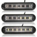 6 LED Car Trailer Boat Emergency Light Bar Hazard Flashing Strobe Warning Lamp