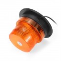 Car Bus Roof Emergency Flash Strobe Round LED Beacon Warning Light Magnetic