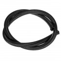 1 Meter AN-6 8mm 5/16inch Nylon Braided Fuel Hose Line Black