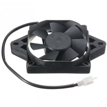 116x116mm Electric Engine Cooling Fan Radiator For Motorcycle ATV Go Kart Quad