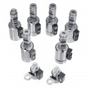 6-Speed Trans Solenoid Set 8Pcs Fit For VW Mini 2003-On 09G TF-60SN/TF60SN