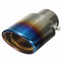 1Pcs Universal Car Auto Stainless Steel Exhaust Muffler Tailpipe Modification