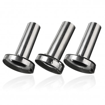 Insert Round Removable Tip Silencer For 3.5 4 4.5 inch Tip Stainless Exhaust Muffler