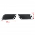 Rear Decoration Exhaust Muffler Tail Throat Cover Sticker For Citroen C4 C5 Elysee