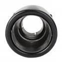 Universal 2inch 54-101mm Glossy Black Carbon Fiber Car Exhaust Tip End Pipe Muffler