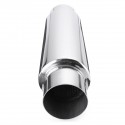 Universal Turbo Exhaust Muffler Resonator 304 Stainless Steel 3 Inch Inelt 3 Inch Outlet