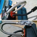 120cm Stainless steel Exhaust Pipe + Silencer For Parking Air Diesel Heater