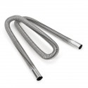 1.5m Stainless Steel Exhaust Pipe Hose Parking Air Heater Tank Diesel Gas Vent