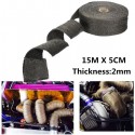 15mx5cmx2mm Exhaust Header Pipe Wrap Shields Heat Manifold Header Insulation