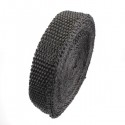 2.5cm X 4.5m Black Exhaust Manifold Header Down Pipe Heat Wrap