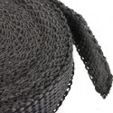 2.5cm X 4.5m Black Exhaust Manifold Header Down Pipe Heat Wrap