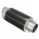 28-51mm 38-51mm Universal Motorcycle Cylinder Exhaust Muffler Pipe Carbon Fiber