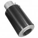 28-51mm Motorcycle Cylinder Exhaust Muffler Pipe Bluing/Carbon Fiber Universal