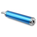 280MM Motorcycle Racing Blue Red Exhaust Muffler Pipe Silencer 2 Stroke