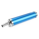 280MM Motorcycle Racing Blue Red Exhaust Muffler Pipe Silencer 2 Stroke