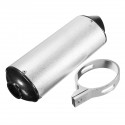 28mm Muffler Exhaust Pipe+Clamp For Dirt Pit Pro Quad Bike ATV 50/110/125/150cc