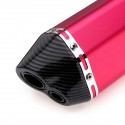 310mm Red Universal Motorcycle Dirt Bike ATV Exhaust Muffler Pipe DB Killer 38-51mm