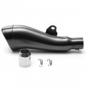 36mm-51mm Dolphin Shape Motorcycle Exhaust Muffler Pipe with Silencer Stainless Steel