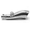 36mm-51mm Dolphin Shape Motorcycle Exhaust Muffler Pipe with Silencer Stainless Steel