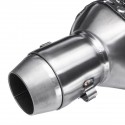 38-51mm Motorcycle Bike Exhaust Tip Pipe Trim Muffler Stainless Steel Tail Tube