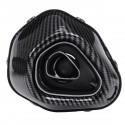 38-51mm Motorcycle Carbon Fiber Exhaust Muffler Pipe Slip-On Removable Silencer Universal