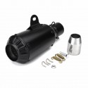 38-51mm Motorcycle Exhaust Muffler Pipe Modified Outlet System Stainless Steel Scooter
