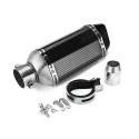 38-51mm Motorcycle Signal Outlet Exhaust Muffler Tail Pipe Kit Universal 310mm
